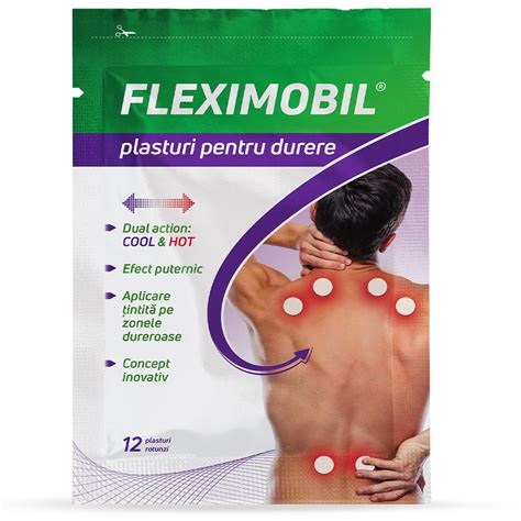 Fleximobil Plasturi Pentru Durere Bucati Fiterman Phar Farmacia