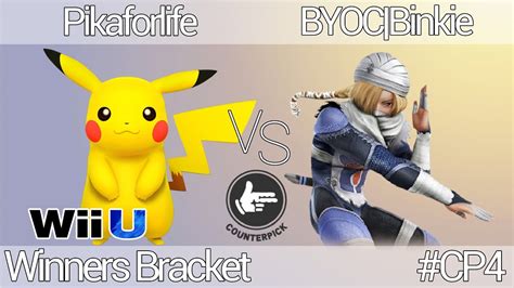 Counterpick Pikaforlife Pikachu Vs Byoc Binkie Sheik Winners