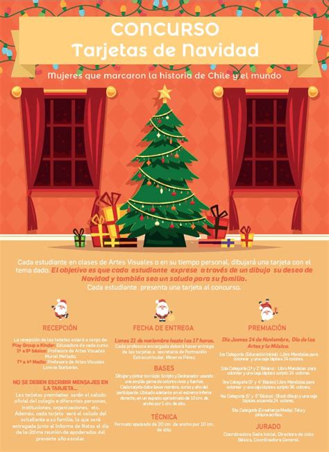 Colegio Monte de Asís Blog Archive Concurso Tarjetas de Navidad