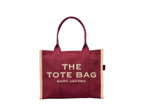 SASOM กระเปา Marc Jacobs The Jacquard Large Tote Bag Merlot เชคราคา