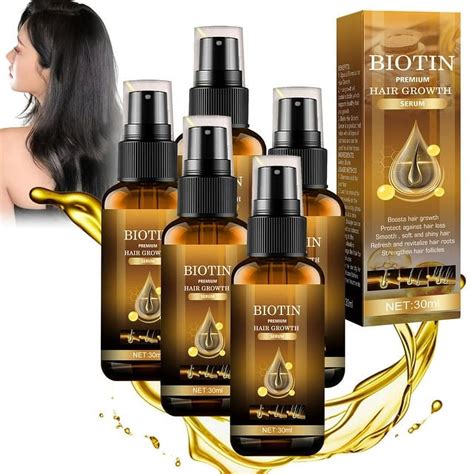 Biotin Hair Growth Spray Ibealee Biotin Hair Growth Serum Biotin Thickening Herbal Serum Anti