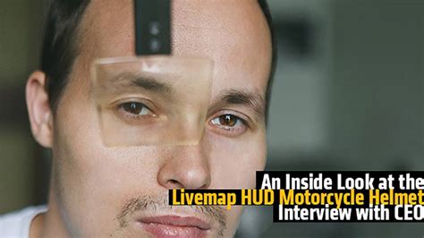 Understanding HUD Motorcycle Helmets - Exclusive Interview with LiveMap CEO