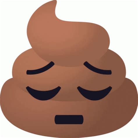 Sad Pile Of Poo Sticker Sad Pile Of Poo Joypixels Discover Share GIFs