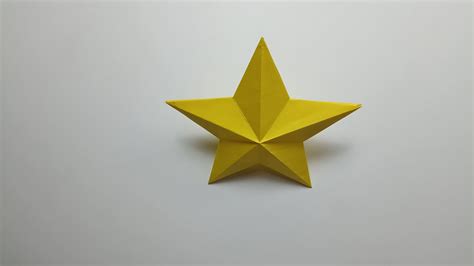 How to Make an Origami 3D Star