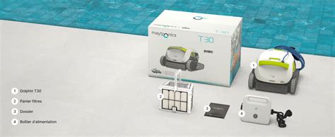 Dolphin T Robot Nettoyeur De Piscine Lectrique Nettoyage Des