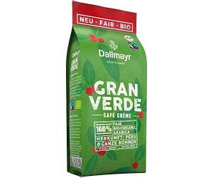 Dallmayr Bio Gran Verde Café Crème ganze Bohnen 220g ab 4 99