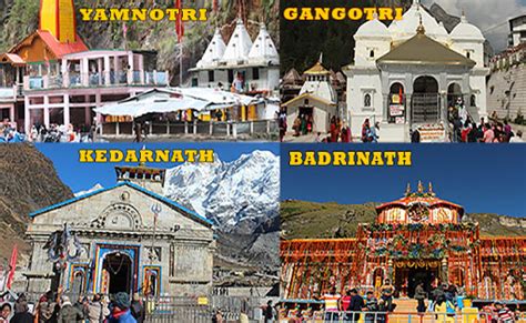 Chardham Yatra Of Uttarakhand Chardham Travel Guide