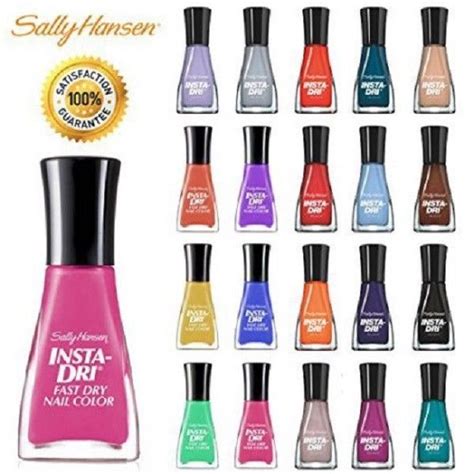 5 99 Sally Hansen Nail Polish Enamel Insta Dri Fast Dry Color R Z