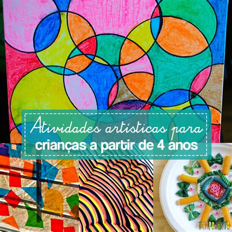 10 ideias de artes para fazer com crianças - TempoJunto