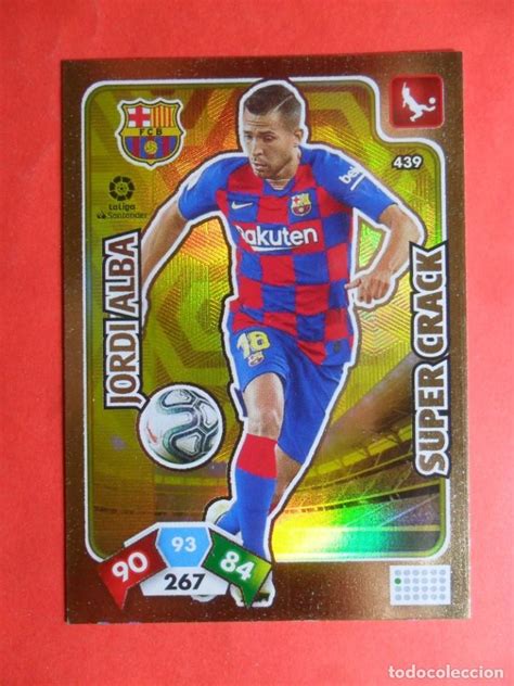 Adrenalyn Xl 2019 2020 439 Jordi Alba Super Comprar Cromos De