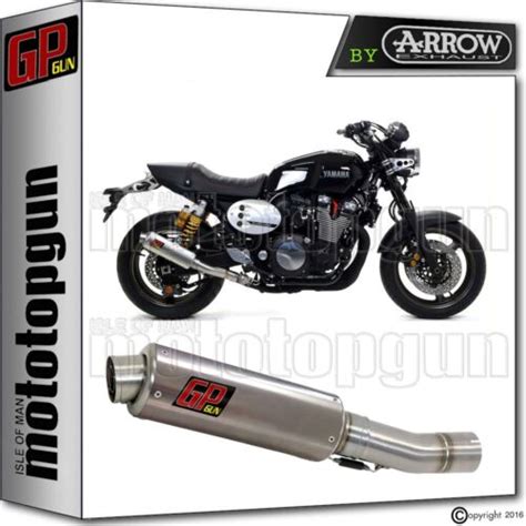 Exhaust Gp Gun By Arrow Steel Yamaha Xjr