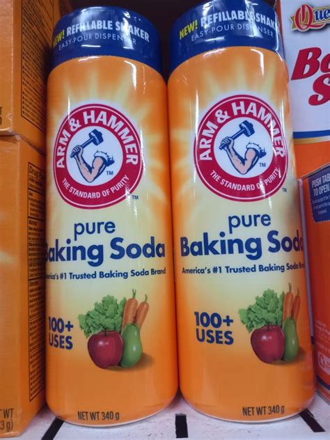 Arm And Hammer Pure Baking Soda 340g