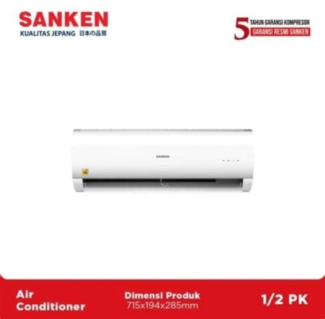 SANKEN ESC 05 Air Conditioner AC 1 2 PK With Vitamin C Germicidal