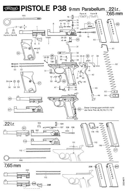 Walther Ppq M2 22lr Parts Diagram | Reviewmotors.co