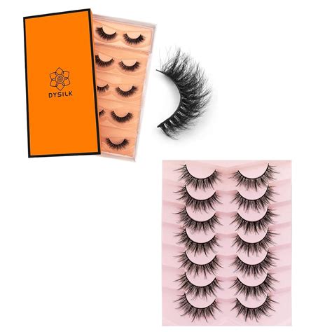 Amazon Dysilk Mink Lashes Fluffy Eyelashes Fake Eyelashes Manga