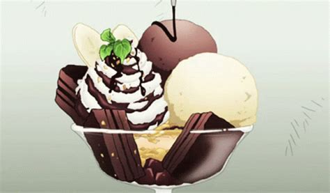 Ice Cream Anime Ice Cream Anime Food Discover Share GIFs