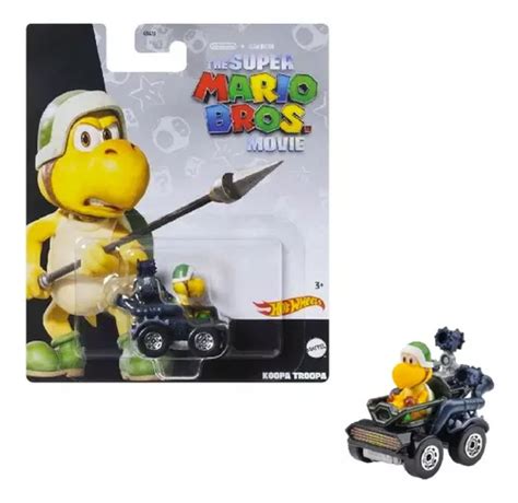 Hot Wheels Kart Filme Super Mario Bros Koopa Troopa Raro