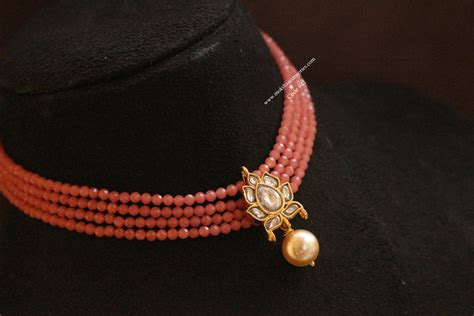 Kundan Choker With Moon Stone Beads Moksha Accessories