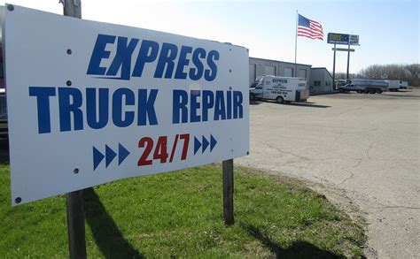 Vehicle Repair (At The Shop) – Express Truck Repair/First Call Towing