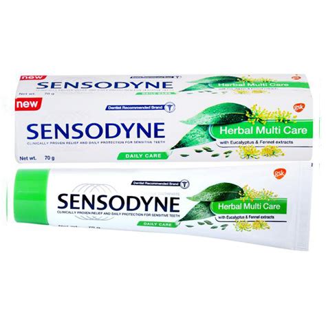 Sensodyne Herbal Multi Care Sensitive Teeth Toothpaste 70 Gm Uses