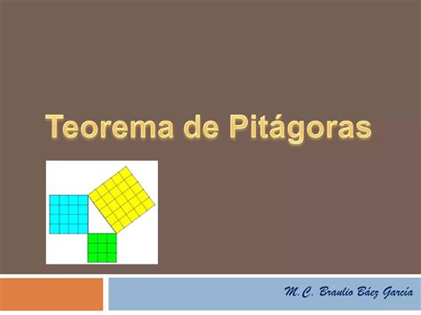 Teorema De Pitagoras Ppt Descarga Gratuita