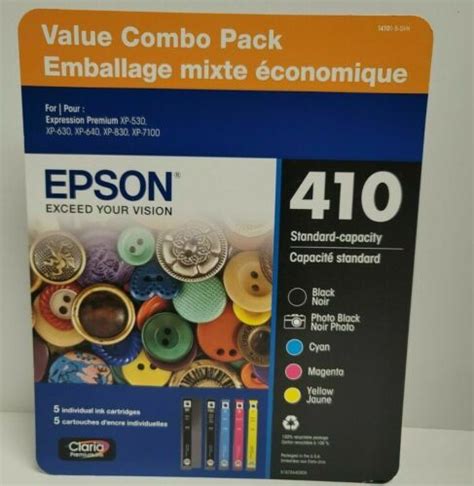 Genuine Epson Ink Cartridge B C M Y For X Xp Printer Photo