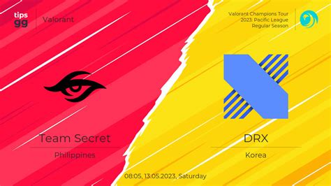 Team Secret Vs Drx At Valorant Champions Tour Pacific