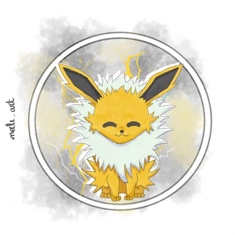 Jolteon Pokémon Image By Noele Art 3314710 Zerochan Anime Image