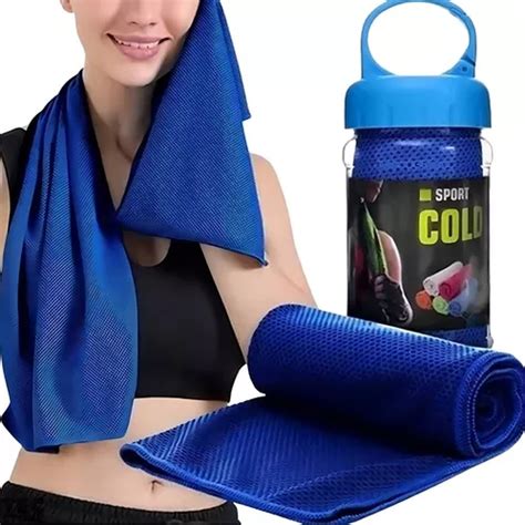 Kit 2 Toalhas Fitness Academia Gelada Refrescante Garrafa MercadoLivre