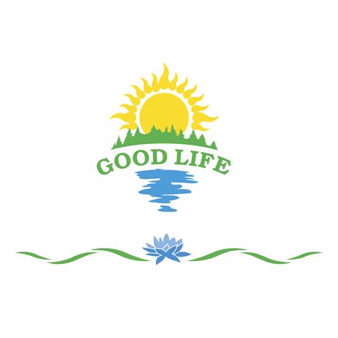 Good Life Logo PNG Transparent & SVG Vector - Freebie Supply