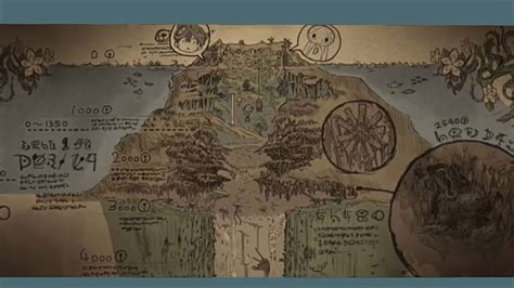 Spoilers Made In Abyss Possible Map At The End Of The ED Anime HD