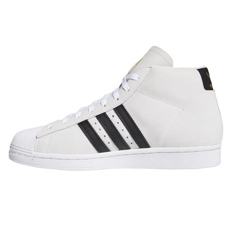 adidas Skateboarding Pro Model (Footwear White/Core Black/Gold Metallic