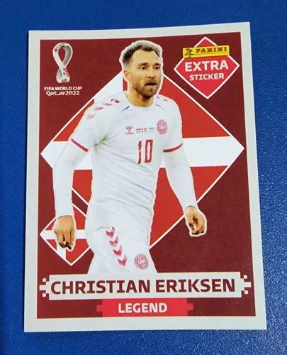 Figurinha Extra Sticker Christian Eriksen Legend Qatar Venda Em