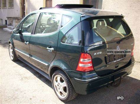 2003 Mercedes Benz A 170 Cdi Elegance L Car Photo And Specs