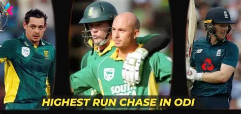 Top Highest Successful Run Chases In Odi History