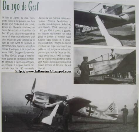 Falkeeins The Luftwaffe Blog Hermann Graf And His Jgr Ost Focke