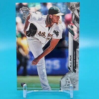 Aj Puk Rookie Topps Chrome Ben Baller Edition Rc Oakland