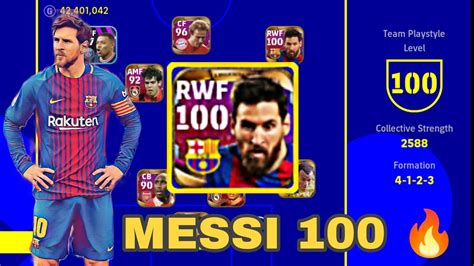 Messi Rating 100 EFootball 2022 Mobile YouTube