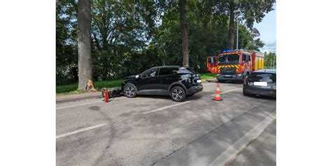 Moselle Accident Jouy Aux Arches Un Bless L Ger