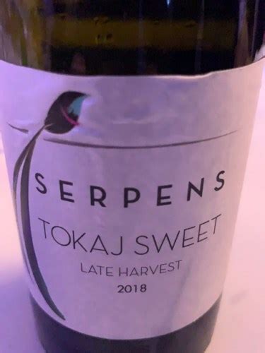 Serpens Tokaj Sweet Late Harvest Vivino Us