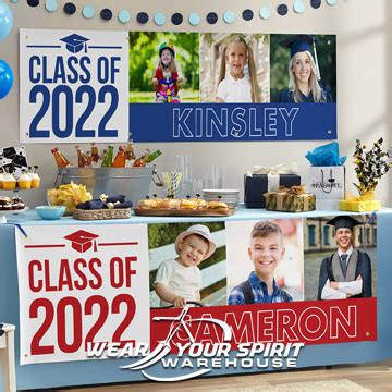 Graduation Banner Ideas - Wear Your Spirit Warehouse