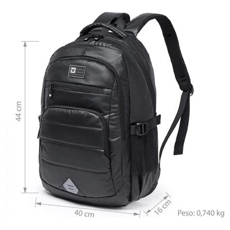 Mochila Executiva Hang Loose Pu Litros Centauro