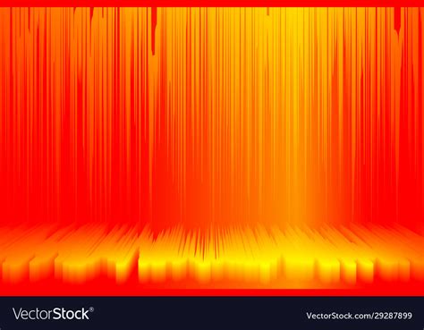 Hot wave orange red lush lava color Royalty Free Vector