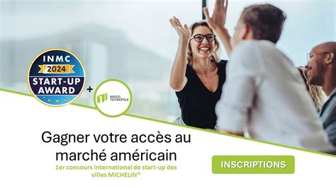 1er Concours International De Startup Des Villes MICHELIN Magog