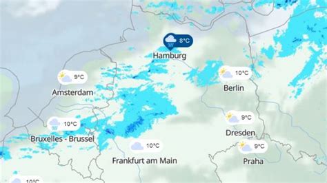 Wetter Um Silvester Live Karten Zeigen Wo Der Regen Durchzieht STERN De