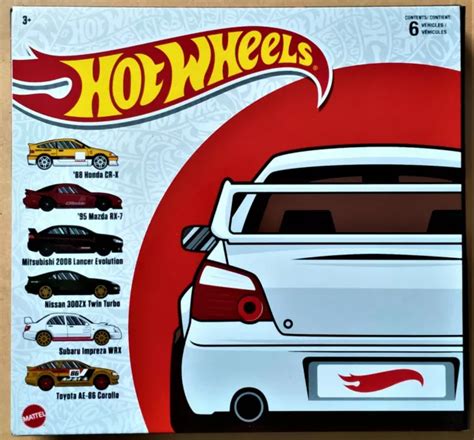 2022 HOT WHEELS Jdm Japanese Classics Box Set Of Six Cars Unopened EUR 36 23 PicClick FR