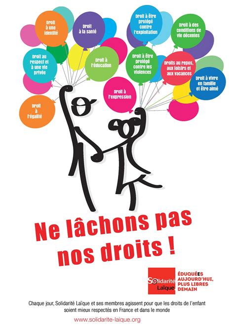 Kit Danimation Sur Les Droits De Lenfant Solidarit La Que