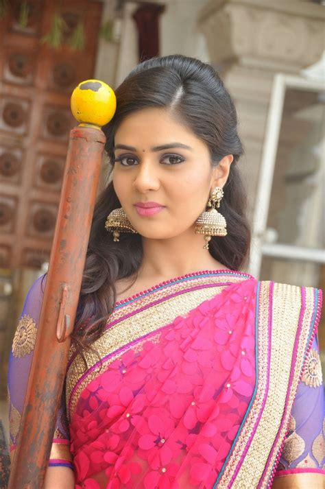 Sree Mukhi Latest Hot Glamour PhotoShoot In Half Saree IMAGES