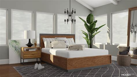 Masculine Industrial Bedroom - Bedroom Design Ideas & Photos