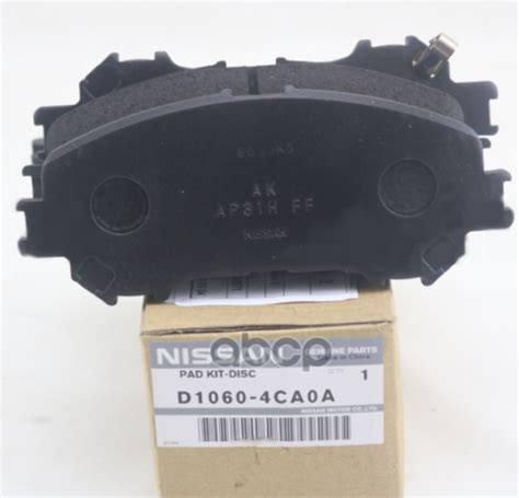 D Ca A Nissan Pad Kit Disc Brake Front D Ca A New Genuine